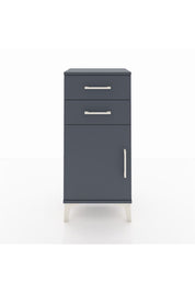 Arges Komodin Tek Raflı 2 Çekmeceli Tek Kapaklı 44x30x96 - S09M034V5A