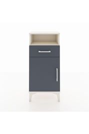 Arges Komodin 2 Raflı Tek Çekmeceli Tek Kapaklı 44x30x96 - S09M035V2A
