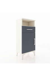 Arges Komodin 2 Raflı Tek Çekmeceli Tek Kapaklı 44x30x96 - S09M035V2A