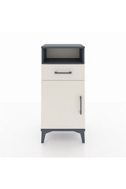 Arges Komodin 2 Raflı Tek Çekmeceli Tek Kapaklı 44x30x96 - S09M035V4A