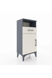 Arges Komodin 2 Raflı Tek Çekmeceli Tek Kapaklı 44x30x96 - S09M035V4A