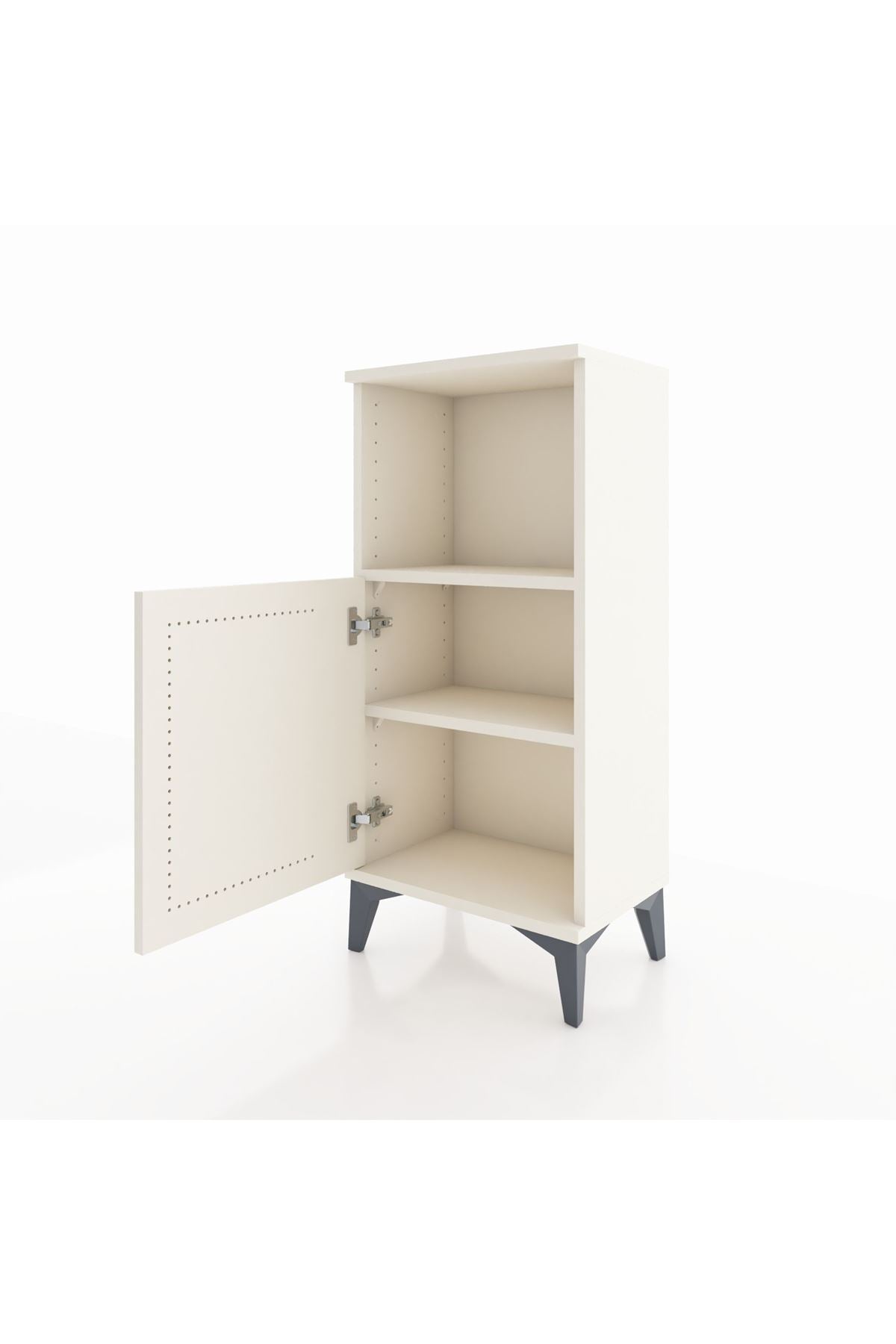 Arges Komodin 2 Raflı Tek Kapaklı 44x30x96 - S09M036V1A