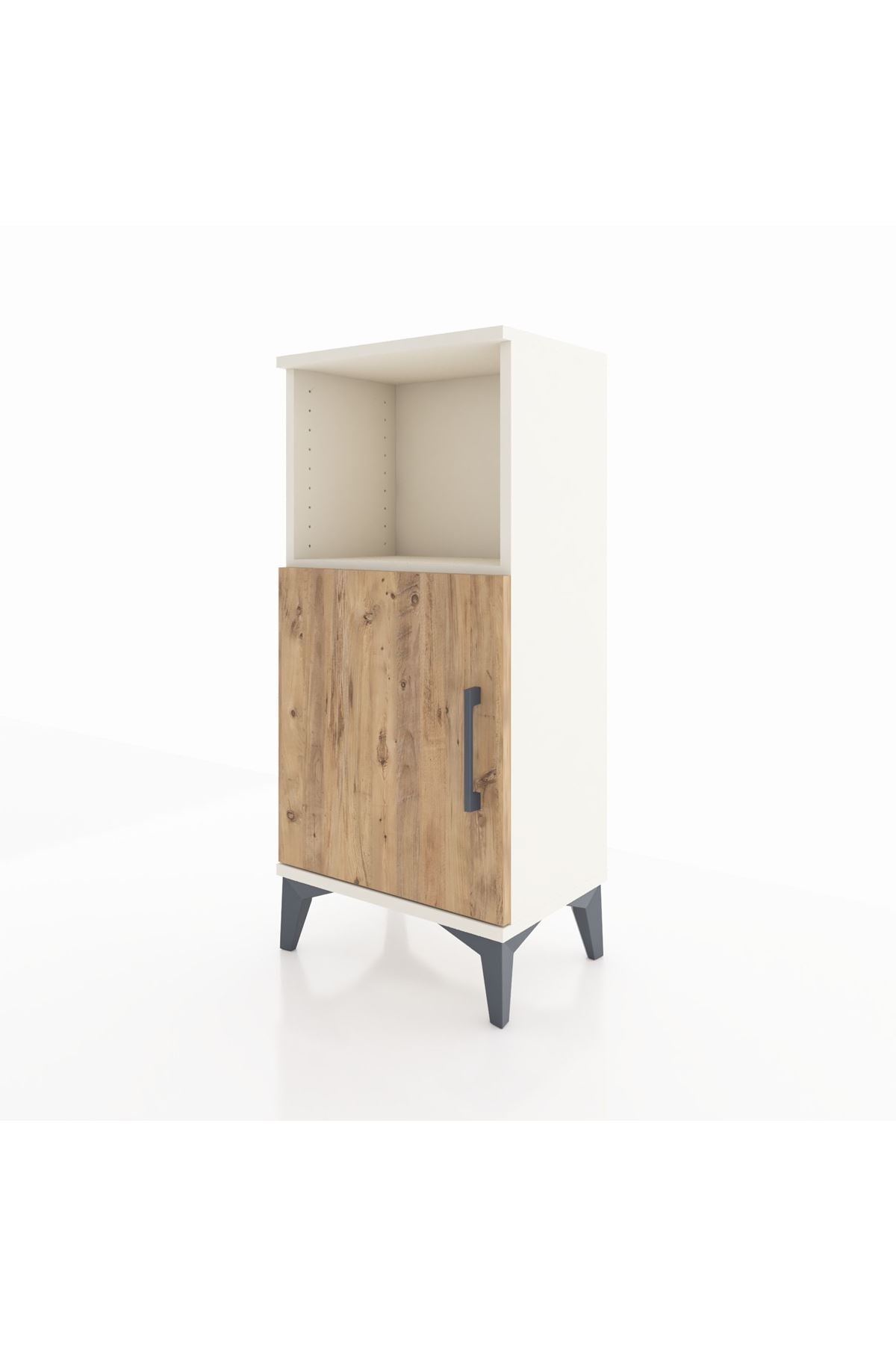 Arges Komodin 2 Raflı Tek Kapaklı 44x30x96 - S09M036V3A
