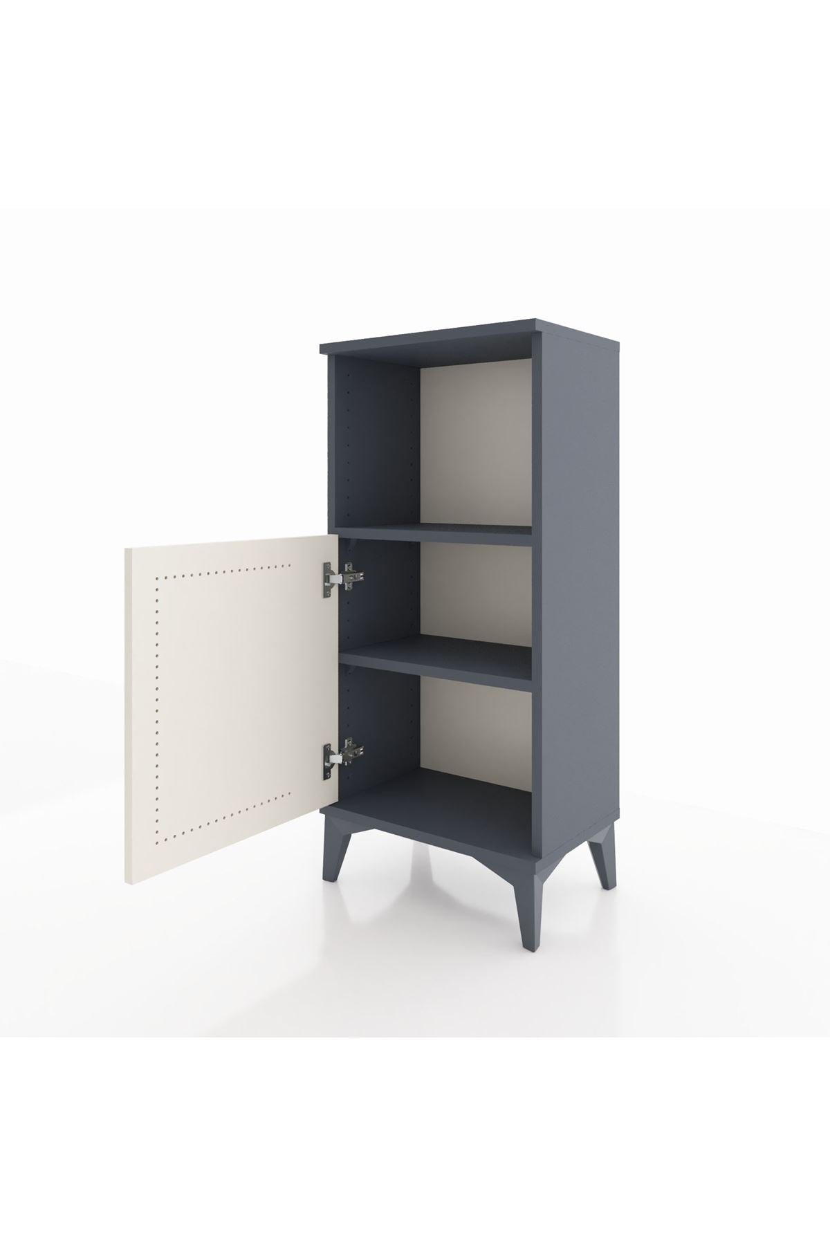 Arges Komodin 2 Raflı Tek Kapaklı 44x30x96 - S09M036V4A