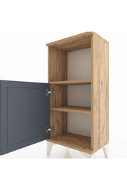 Arges Komodin 2 Raflı Tek Kapaklı 44x30x96 - S09M036V8A