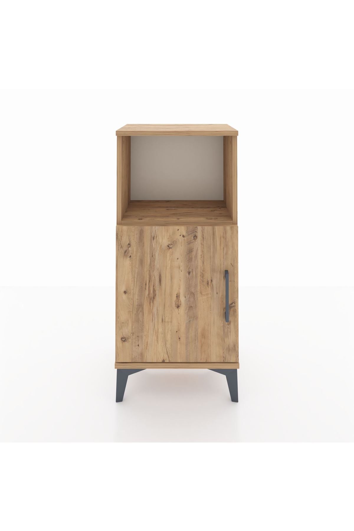 Arges Komodin 2 Raflı Tek Kapaklı 44x30x96 - S09M036V9A