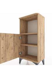 Arges Komodin 2 Raflı Tek Kapaklı 44x30x96 - S09M036V9A