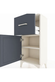 Arges Komodin Tek Raflı Tek Çekmeceli Tek Kapaklı 44x30x96 - S09M037V2A