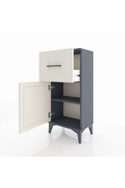 Arges Komodin Tek Raflı Tek Çekmeceli Tek Kapaklı 44x30x96 - S09M037V4A