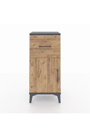 Arges Komodin Tek Raflı Tek Çekmeceli Tek Kapaklı 44x30x96 - S09M037V6A