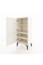Arges Komodin 3 Raflı 2 Kapaklı 44x30x96 - S09M039V1A