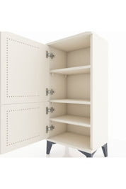 Arges Komodin 3 Raflı 2 Kapaklı 44x30x96 - S09M039V1A