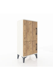 Arges Komodin 3 Raflı 2 Kapaklı 44x30x96 - S09M039V3A