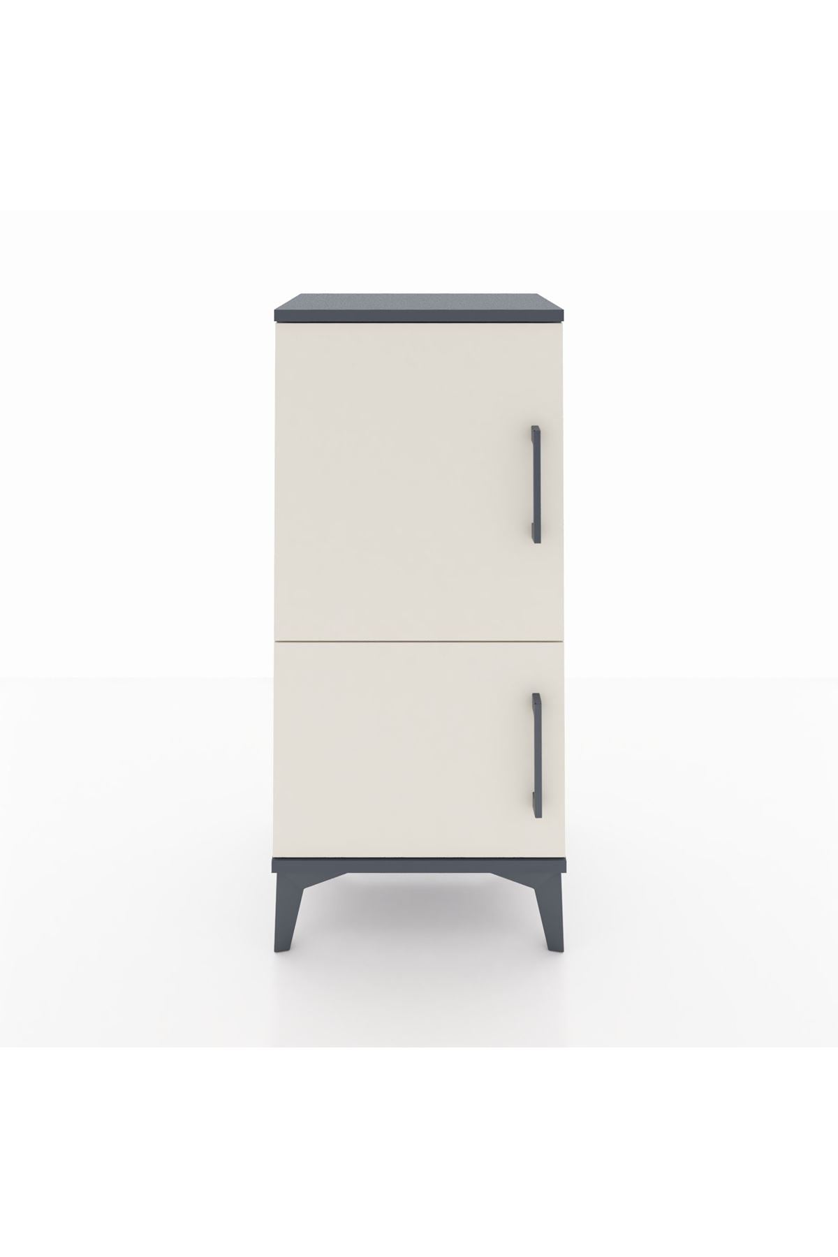 Arges Komodin 3 Raflı 2 Kapaklı 44x30x96 - S09M039V4A