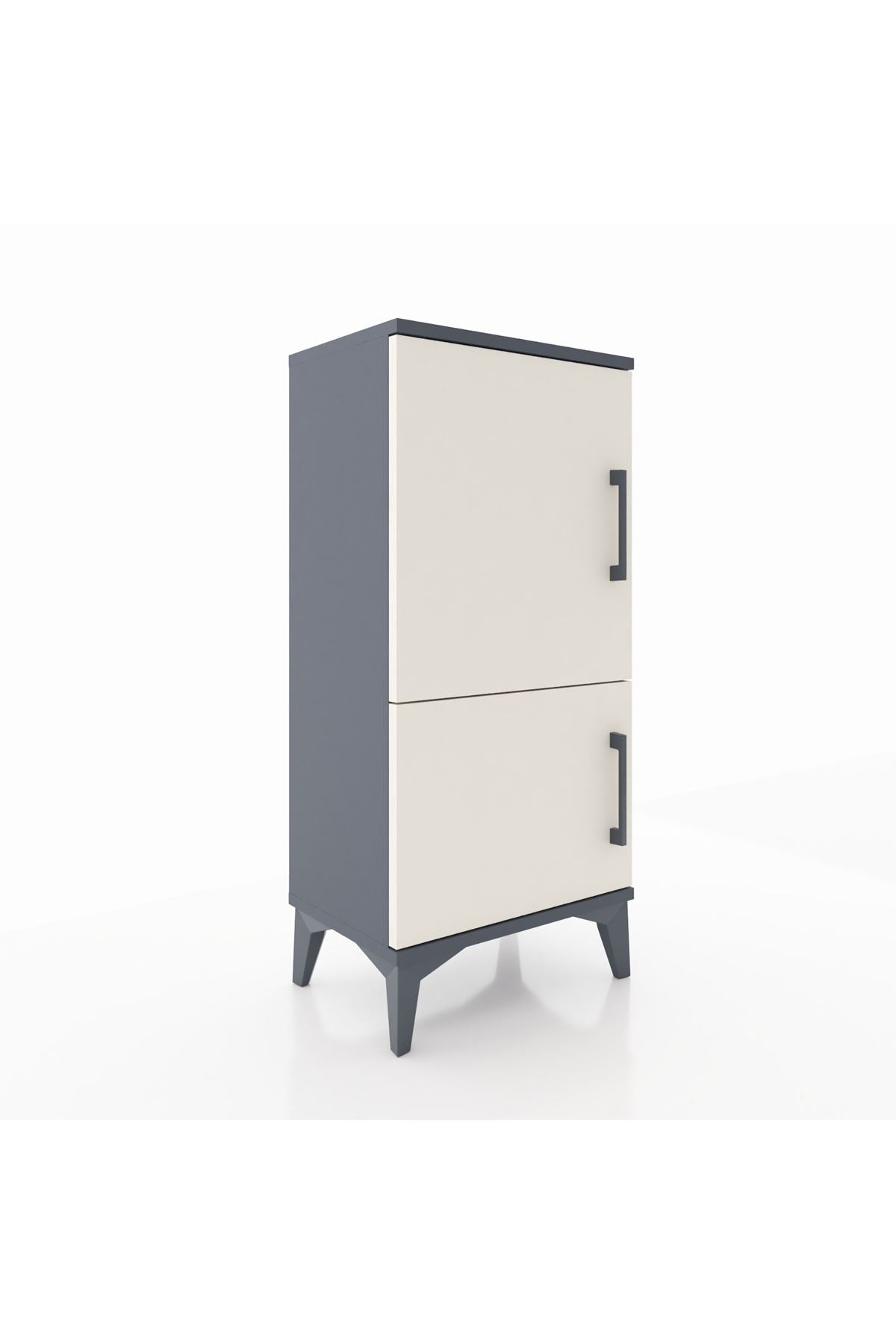 Arges Komodin 3 Raflı 2 Kapaklı 44x30x96 - S09M039V4A