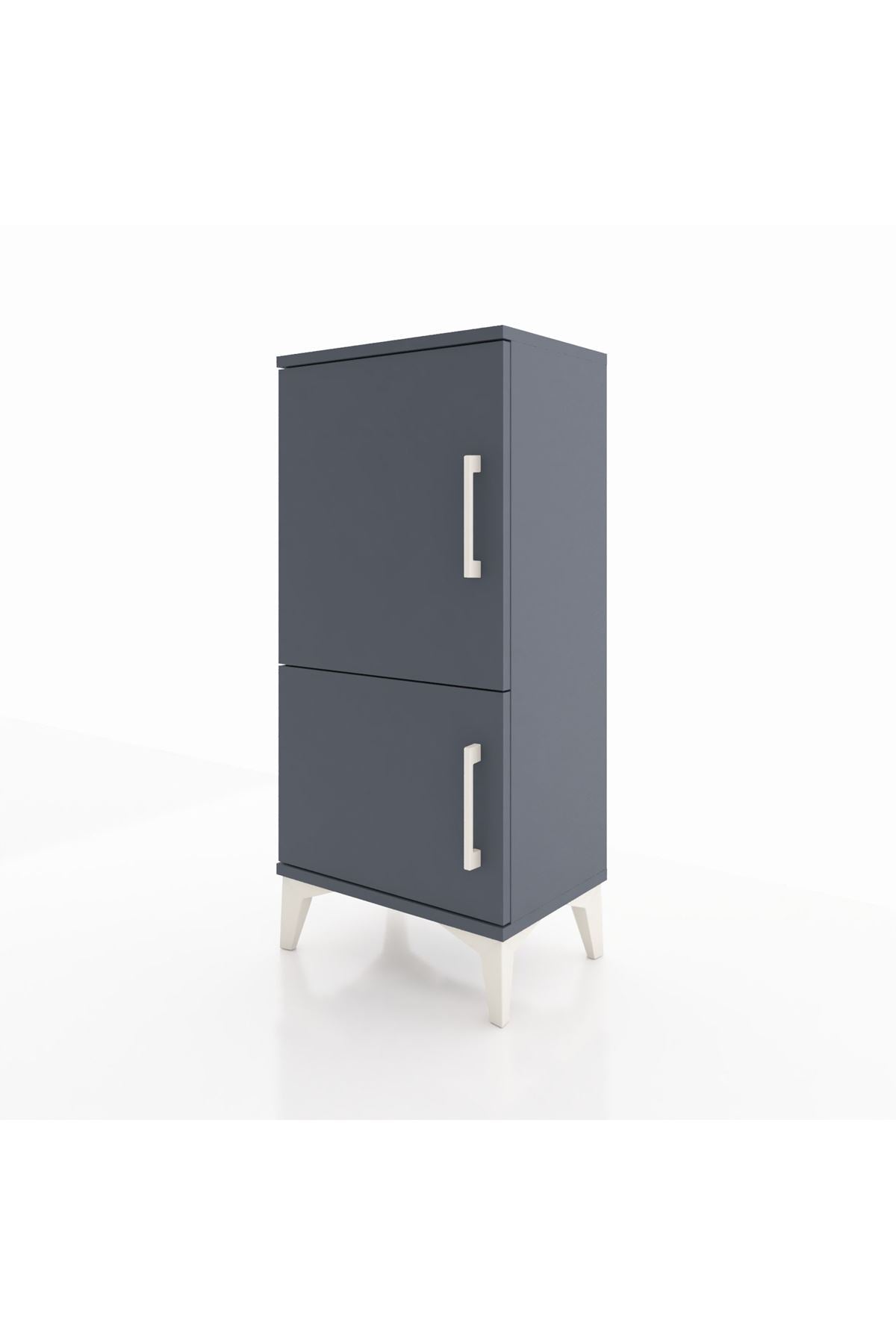 Arges Komodin 3 Raflı 2 Kapaklı 44x30x96 - S09M039V5A