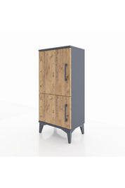 Arges Komodin 3 Raflı 2 Kapaklı 44x30x96 - S09M039V6A