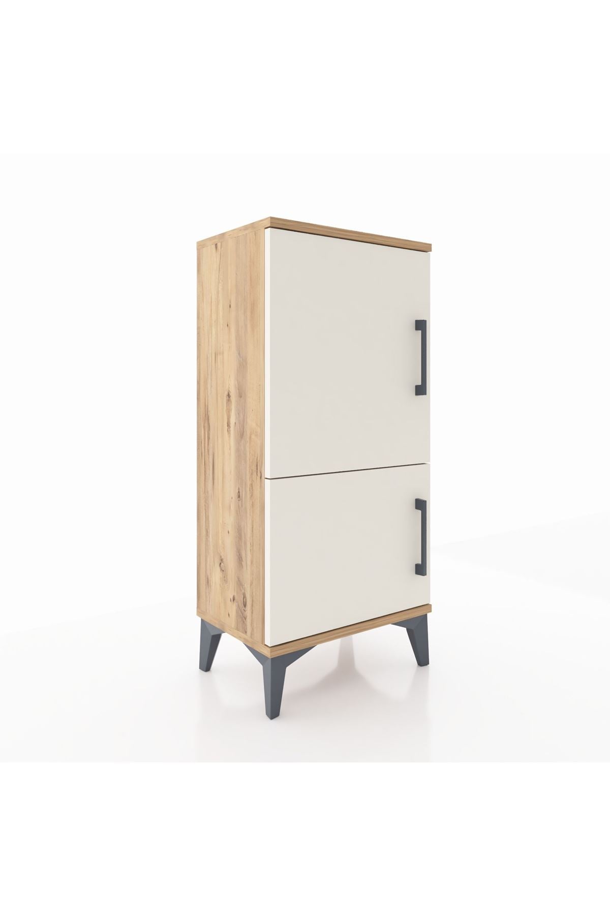 Arges Komodin 3 Raflı 2 Kapaklı 44x30x96 - S09M039V7A