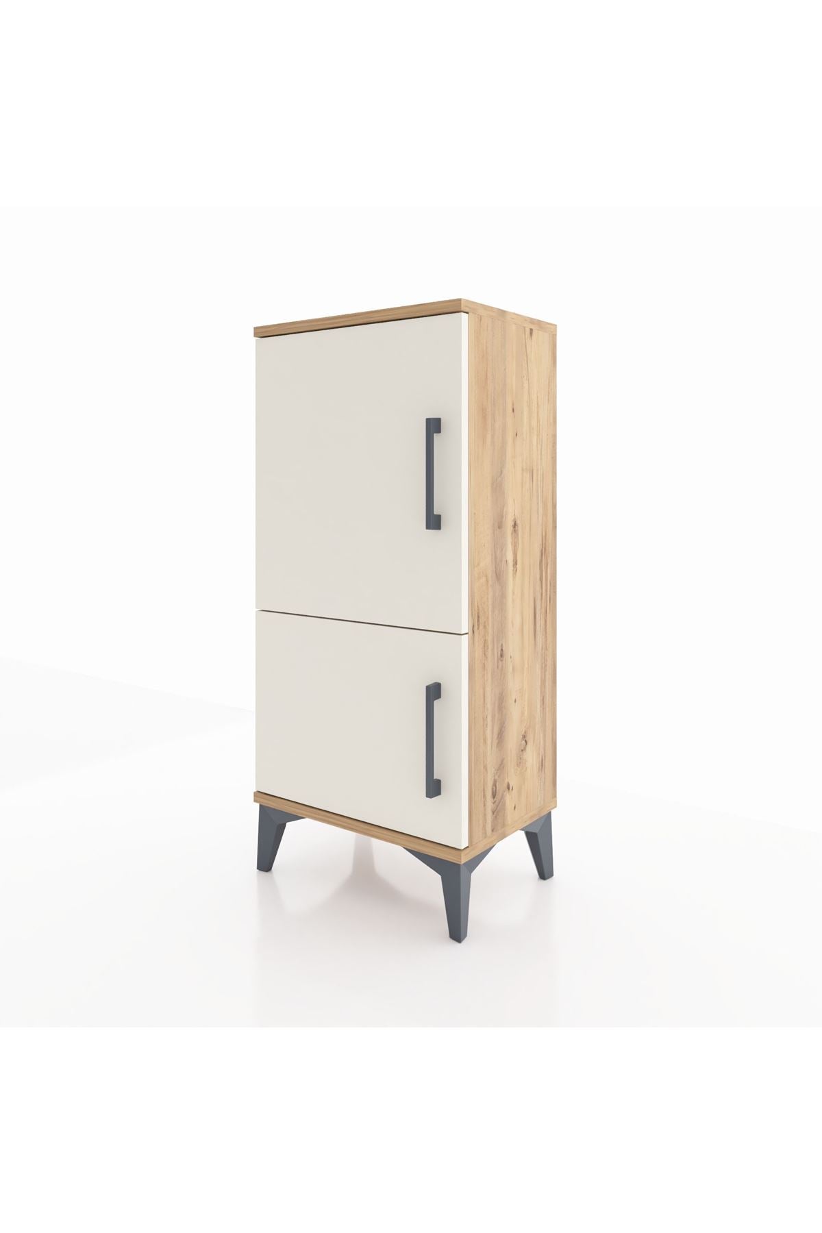 Arges Komodin 3 Raflı 2 Kapaklı 44x30x96 - S09M039V7A