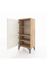 Arges Komodin 3 Raflı 2 Kapaklı 44x30x96 - S09M039V7A