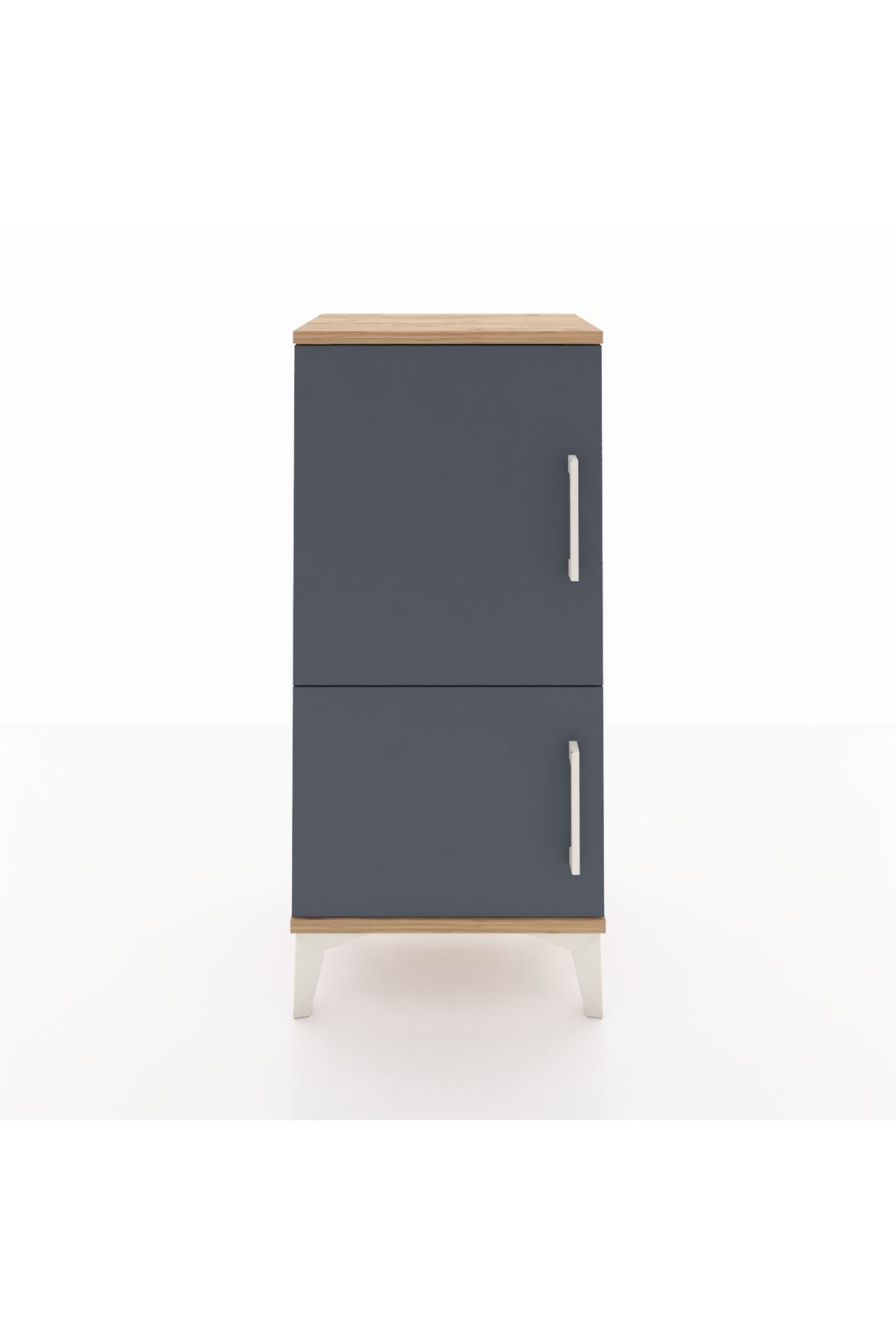 Arges Komodin 3 Raflı 2 Kapaklı 44x30x96 - S09M039V8A
