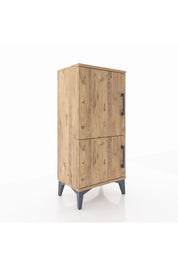 Arges Komodin 3 Raflı 2 Kapaklı 44x30x96 - S09M039V9A