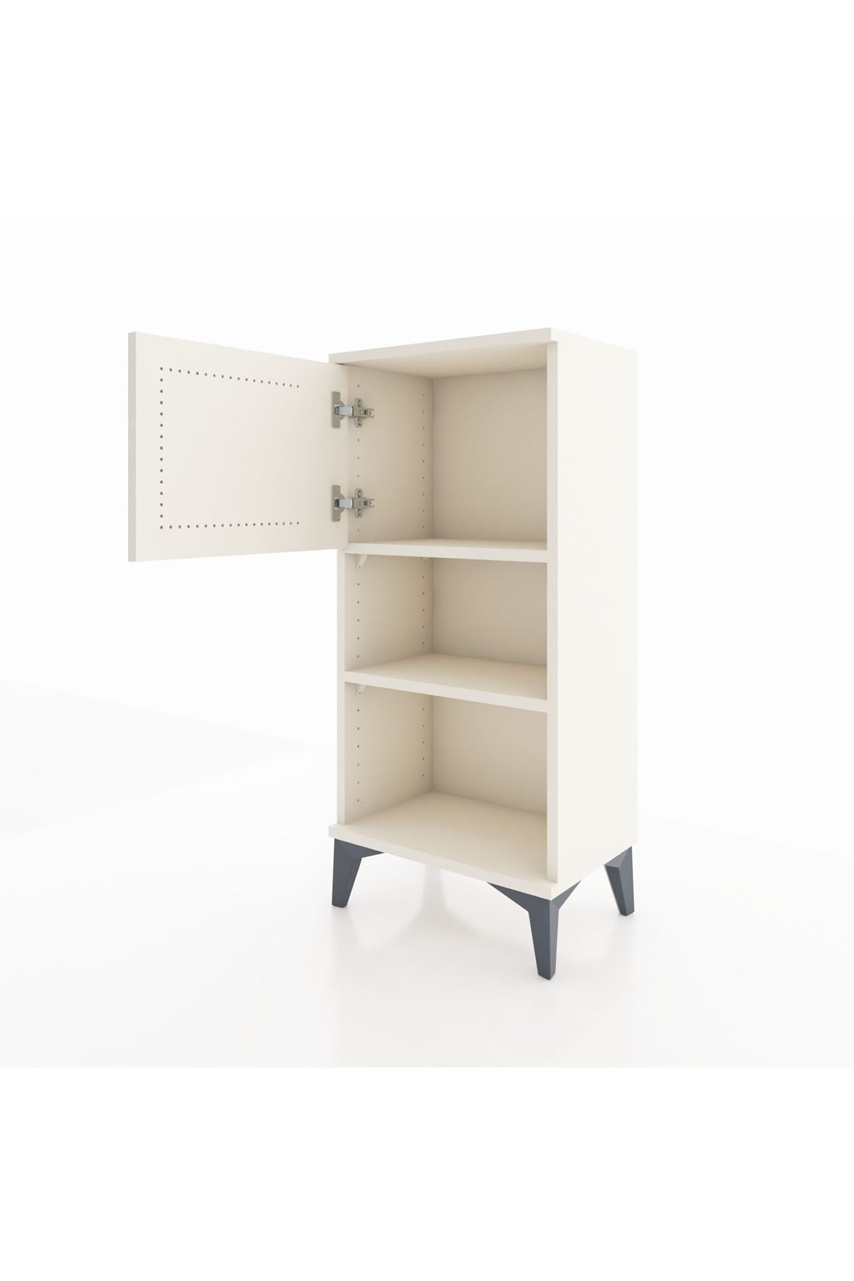Arges Komodin 2 Raflı Tek Kapaklı 44x30x96 - S09M040V1A