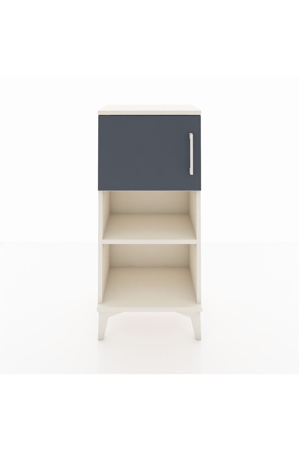 Arges Komodin 2 Raflı Tek Kapaklı 44x30x96 - S09M040V2A