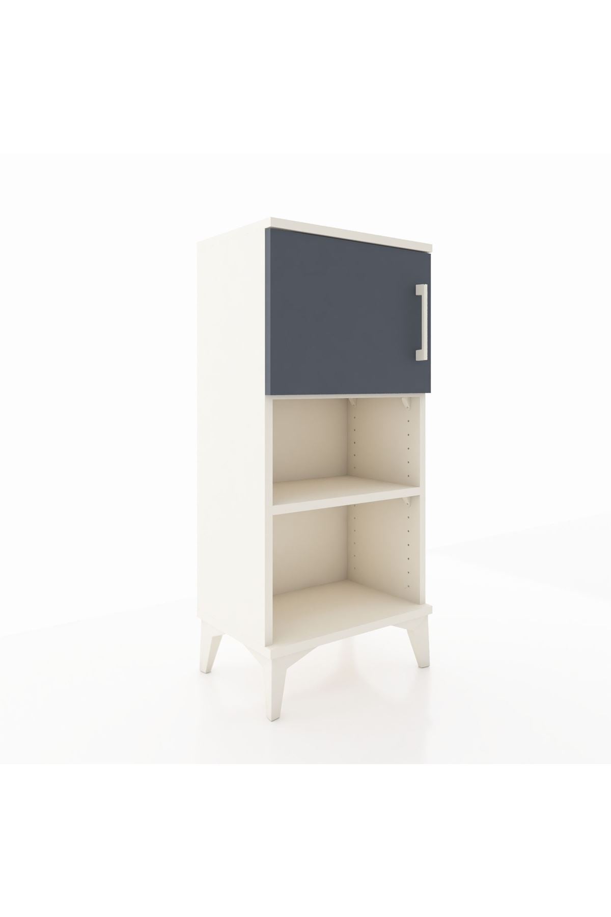 Arges Komodin 2 Raflı Tek Kapaklı 44x30x96 - S09M040V2A