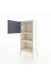 Arges Komodin 2 Raflı Tek Kapaklı 44x30x96 - S09M040V2A