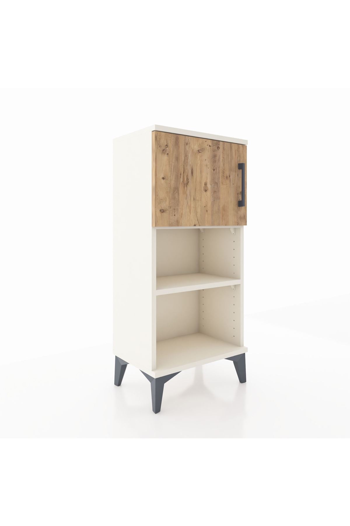 Arges Komodin 2 Raflı Tek Kapaklı 44x30x96 - S09M040V3A