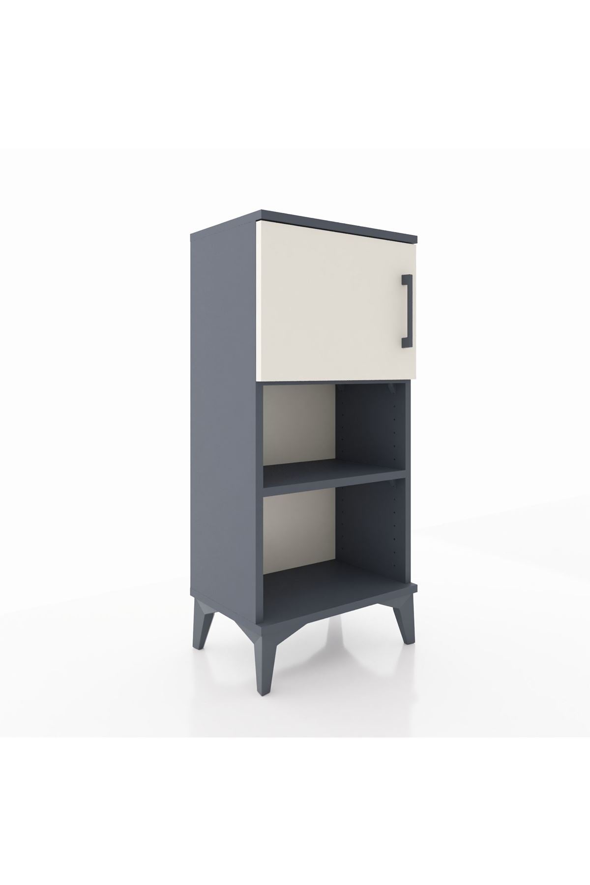 Arges Komodin 2 Raflı Tek Kapaklı 44x30x96 - S09M040V4A