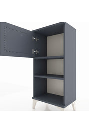 Arges Komodin 2 Raflı Tek Kapaklı 44x30x96 - S09M040V5A