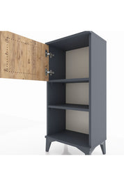 Arges Komodin 2 Raflı Tek Kapaklı 44x30x96 - S09M040V6A