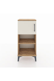 Arges Komodin 2 Raflı Tek Kapaklı 44x30x96 - S09M040V7A