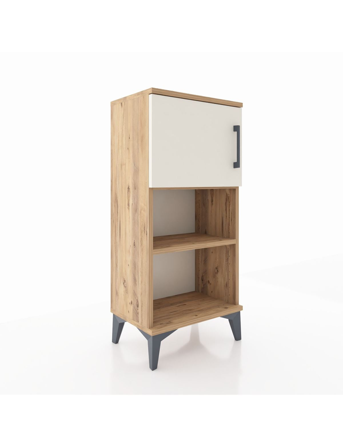 Arges Komodin 2 Raflı Tek Kapaklı 44x30x96 - S09M040V7A