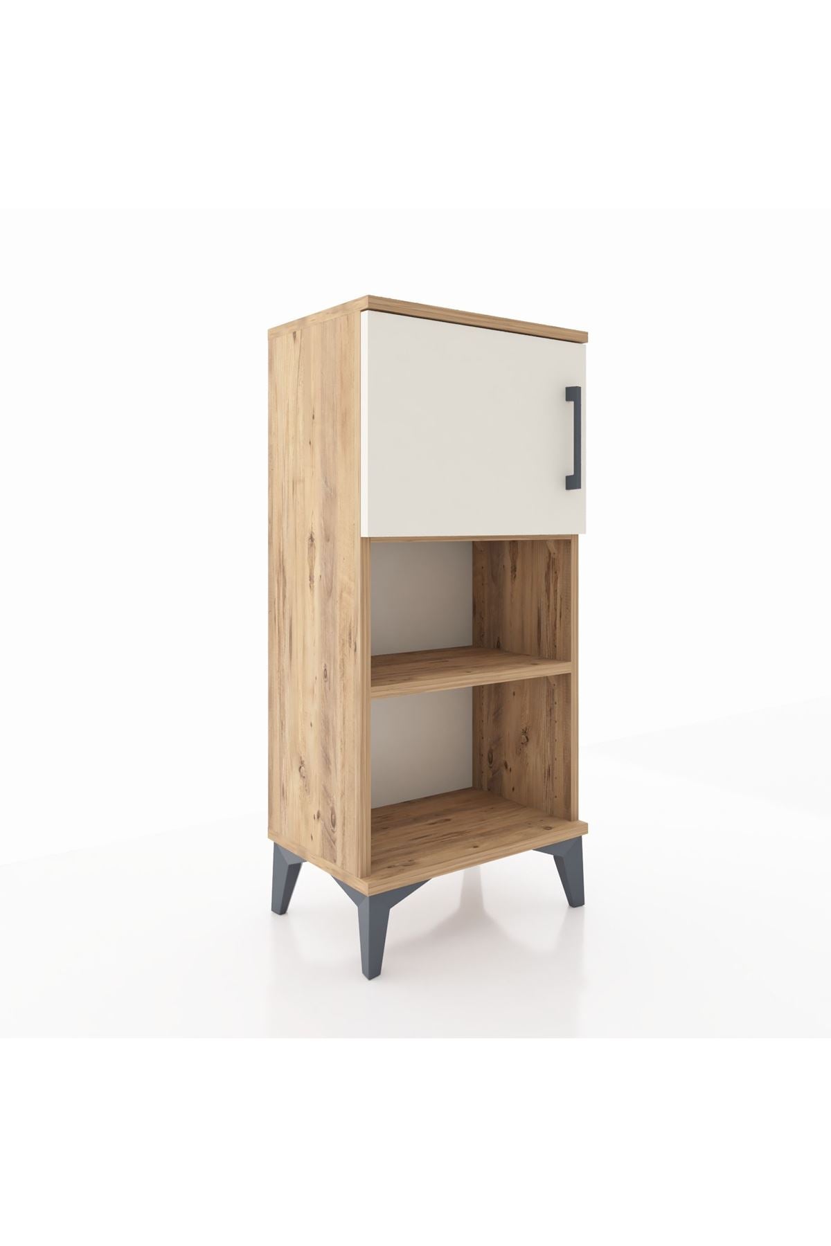 Arges Komodin 2 Raflı Tek Kapaklı 44x30x96 - S09M040V7A