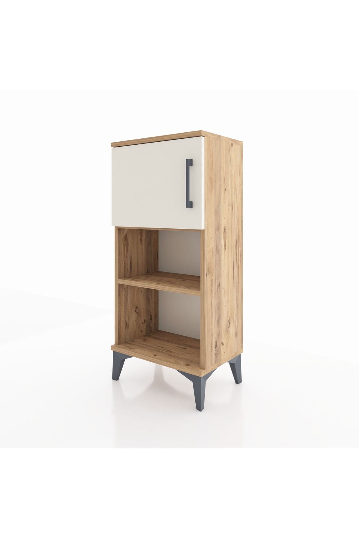 Arges Komodin 2 Raflı Tek Kapaklı 44x30x96 - S09M040V7A
