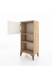 Arges Komodin 2 Raflı Tek Kapaklı 44x30x96 - S09M040V7A