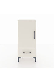 Arges Komodin 3 Raflı Tek Çekmeceli Tek Kapaklı 44x30x96 - S09M041V1A