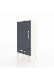 Arges Komodin 3 Raflı Tek Çekmeceli Tek Kapaklı 44x30x96 - S09M041V2A
