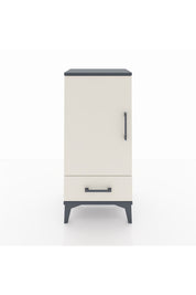 Arges Komodin 3 Raflı Tek Çekmeceli Tek Kapaklı 44x30x96 - S09M041V4A