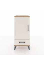 Arges Komodin 3 Raflı Tek Çekmeceli Tek Kapaklı 44x30x96 - S09M041V7A