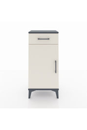 Arges Komodin 2 Raflı Tek Çekmeceli Tek Kapaklı 44x30x96 - S09M042V4A