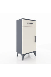 Arges Komodin 2 Raflı Tek Çekmeceli Tek Kapaklı 44x30x96 - S09M042V4A
