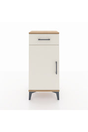 Arges Komodin 2 Raflı Tek Çekmeceli Tek Kapaklı 44x30x96 - S09M042V7A