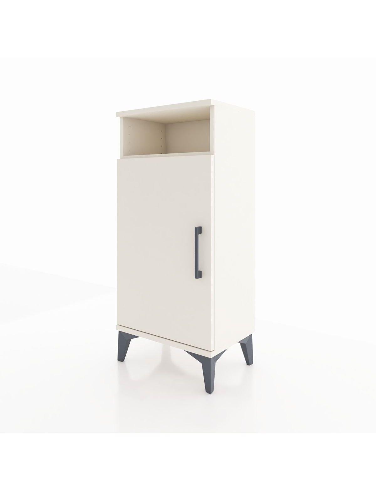Arges Komodin 3 Raflı Tek Kapaklı 44x30x96 - S09M043V1A