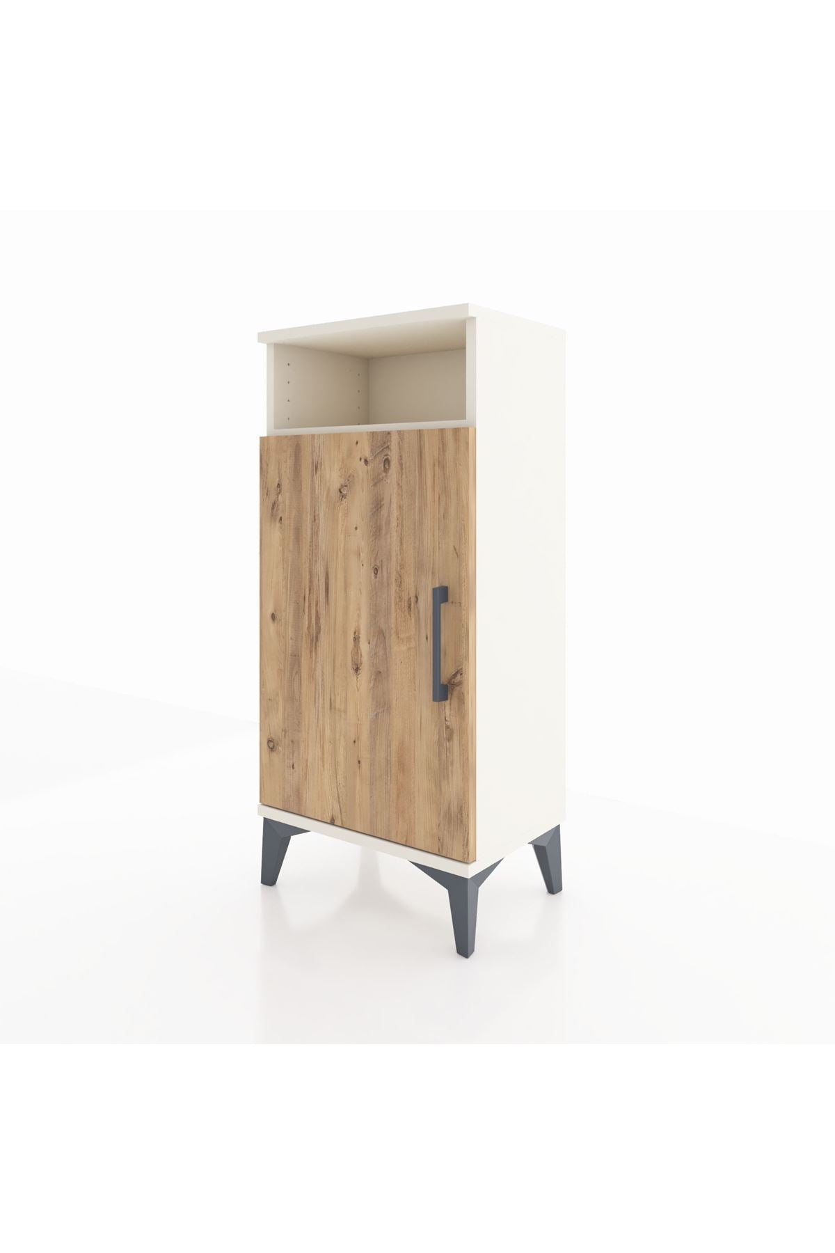 Arges Komodin 3 Raflı Tek Kapaklı 44x30x96 - S09M043V3A