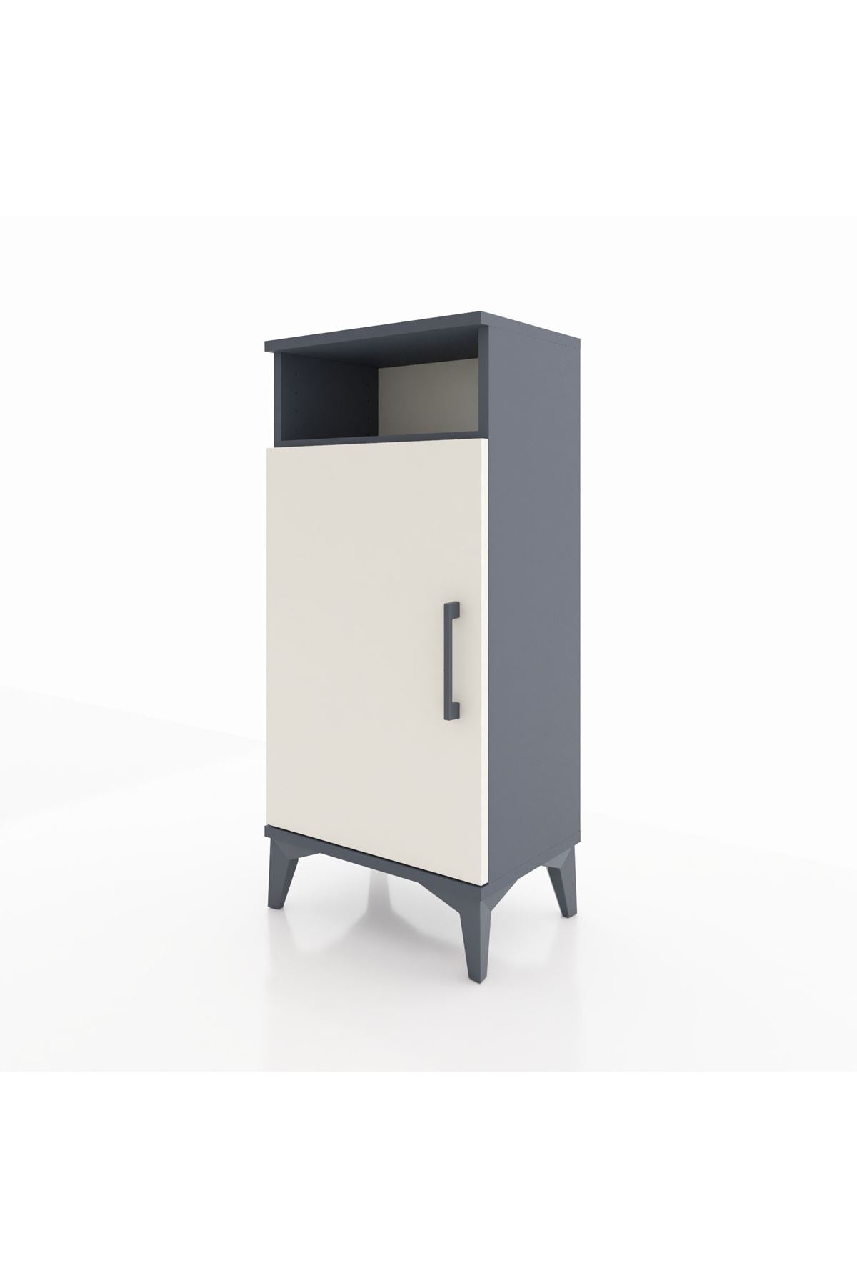 Arges Komodin 3 Raflı Tek Kapaklı 44x30x96 - S09M043V4A