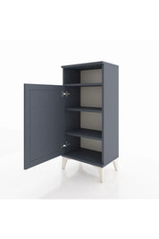 Arges Komodin 3 Raflı Tek Kapaklı 44x30x96 - S09M043V5A